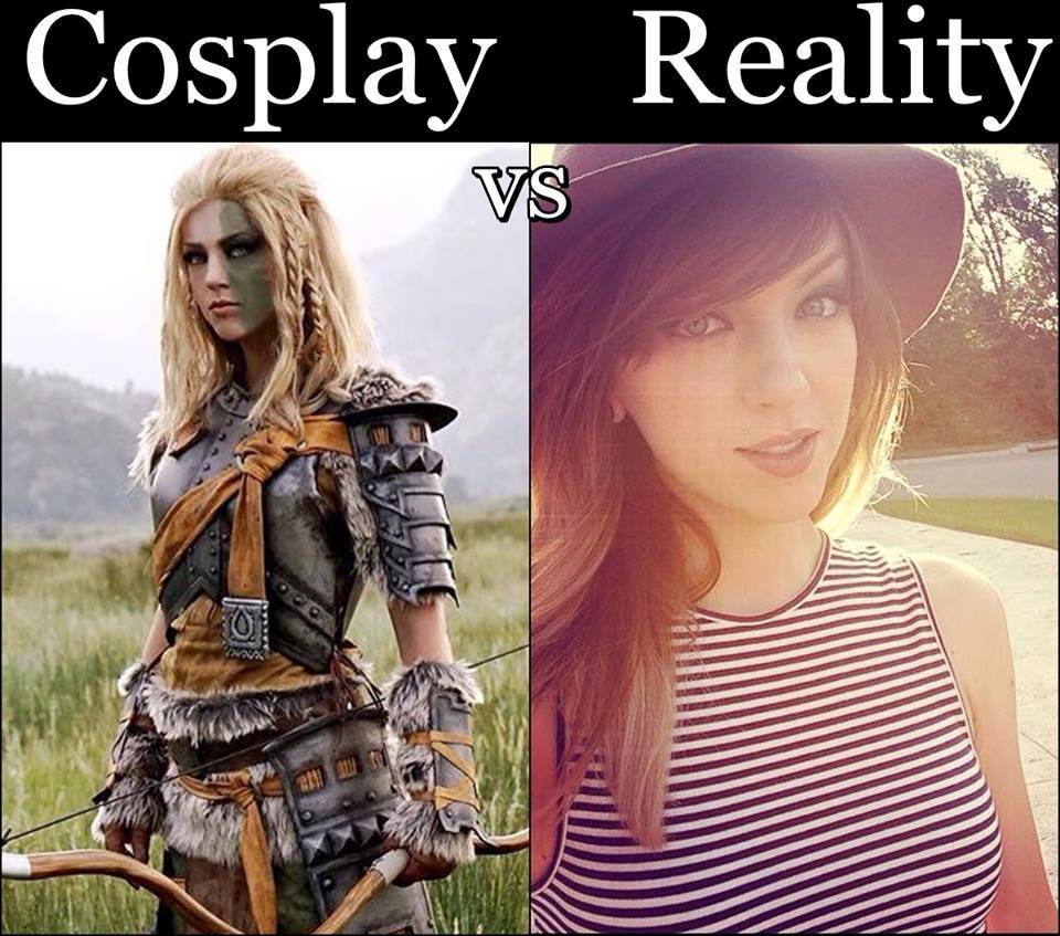 Cosplayers in character and in real life-2 - Cosplay, Reincarnation, Longpost