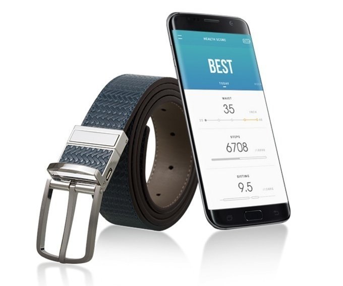 Smart belt monitors the wearer's waist and activity - Belt, Kickstarter, , Technologies, Video, Longpost