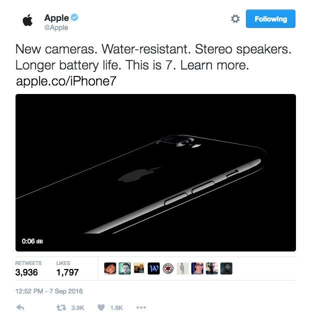 Apple introduced the iPhone 7 - Apple, iPhone, iPhone 7