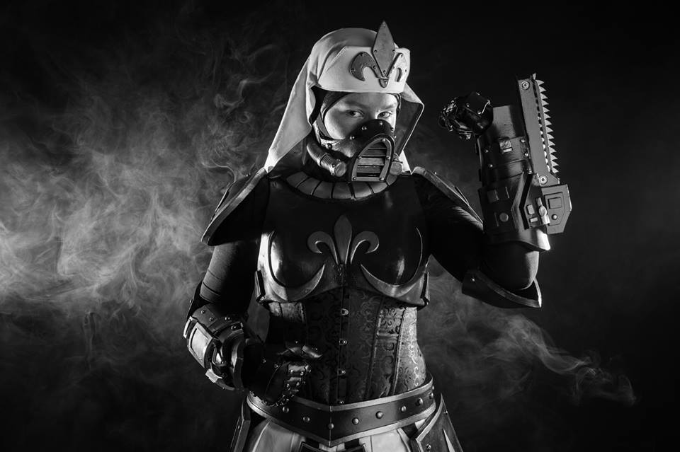 Sister of the Order of the Hospitallers - Warhammer 40k, Longpost, Adepta Sororitas, Orders Hospitaller, Cosplay, Craft