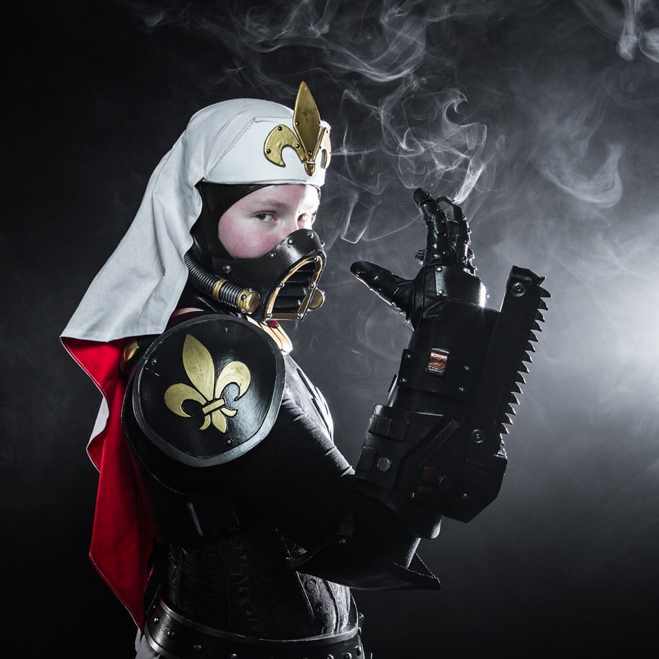 Sister of the Order of the Hospitallers - Warhammer 40k, Longpost, Adepta Sororitas, Orders Hospitaller, Cosplay, Craft