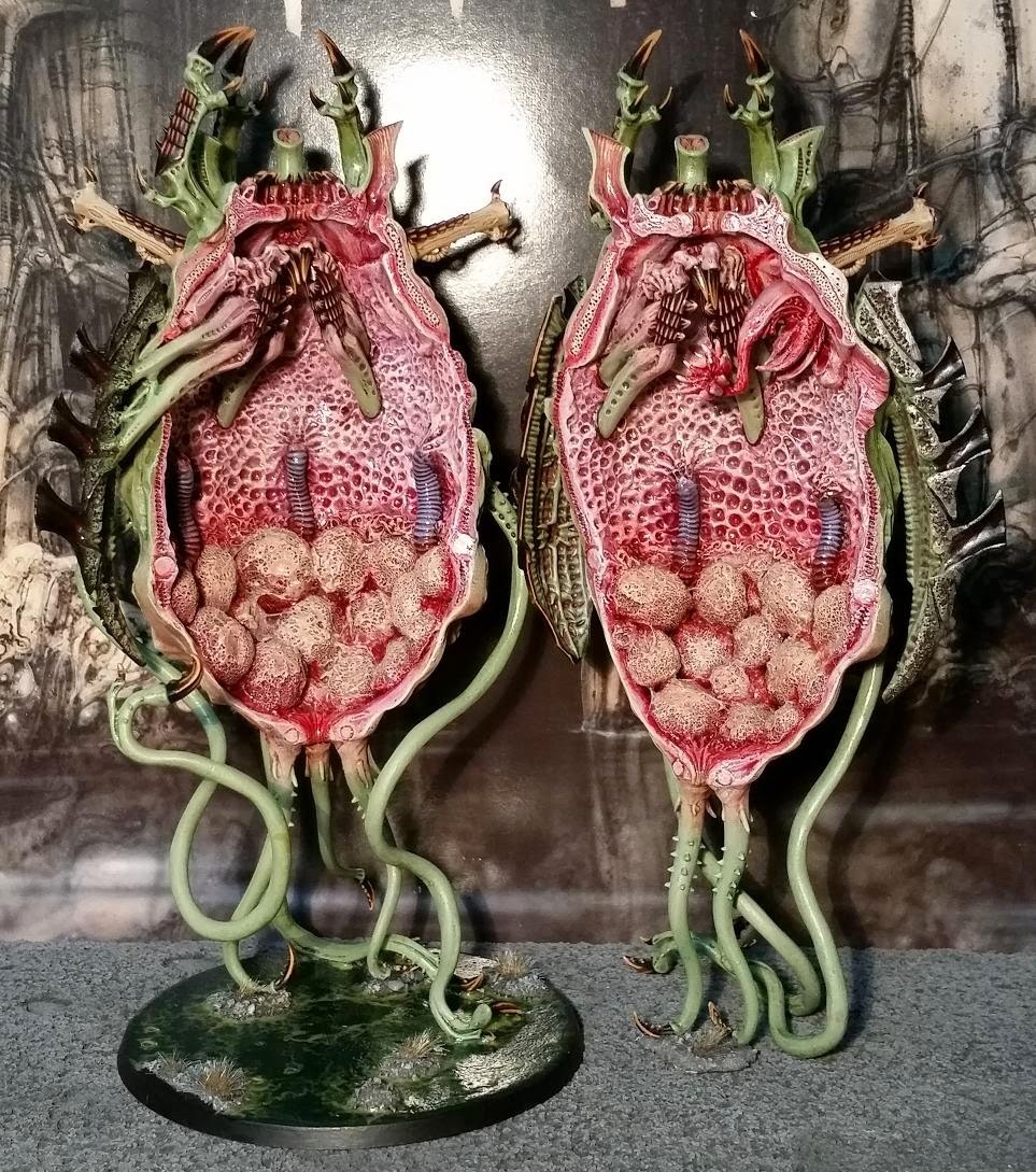 Vile xenos - Warhammer 40k, Longpost, Tyranids, Painting, Modeling, Miniature, 