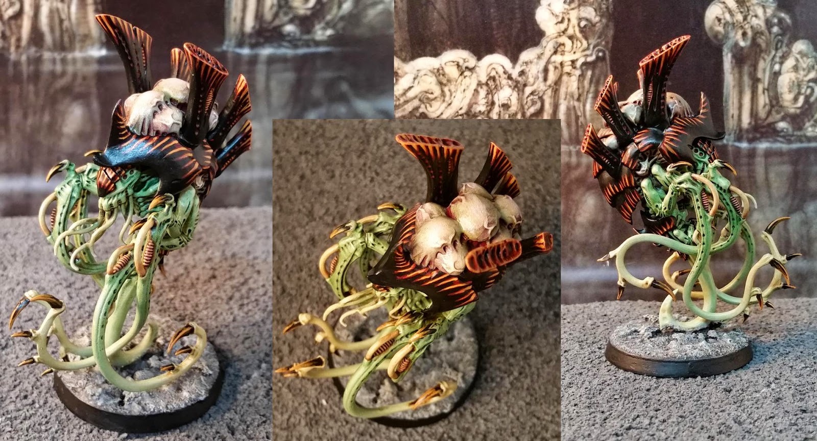 Vile xenos - Warhammer 40k, Longpost, Tyranids, Painting, Modeling, Miniature, 