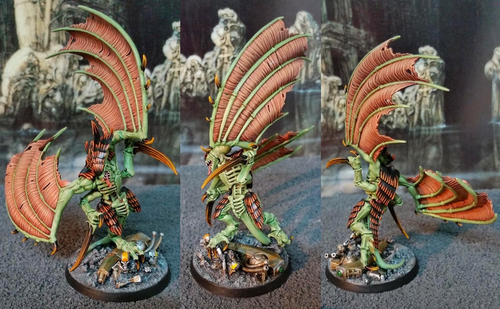 Vile xenos - Warhammer 40k, Longpost, Tyranids, Painting, Modeling, Miniature, 