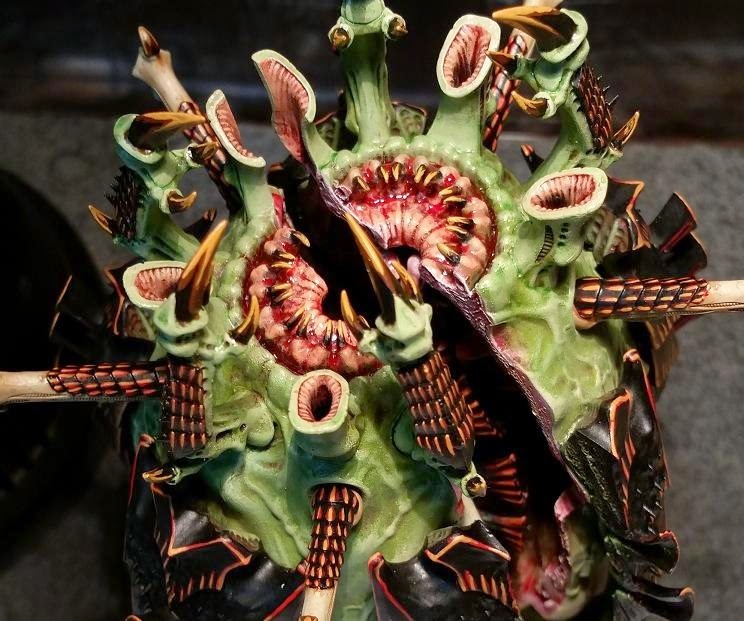 Мерзкие ксеносы - Warhammer 40k, Длиннопост, Tyranids, Покраска, Моделизм, Миниатюра, Трипофобии