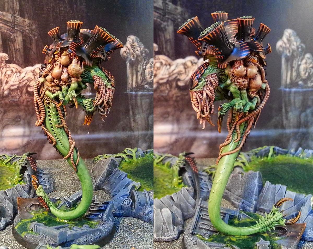 Vile xenos - Warhammer 40k, Longpost, Tyranids, Painting, Modeling, Miniature, 