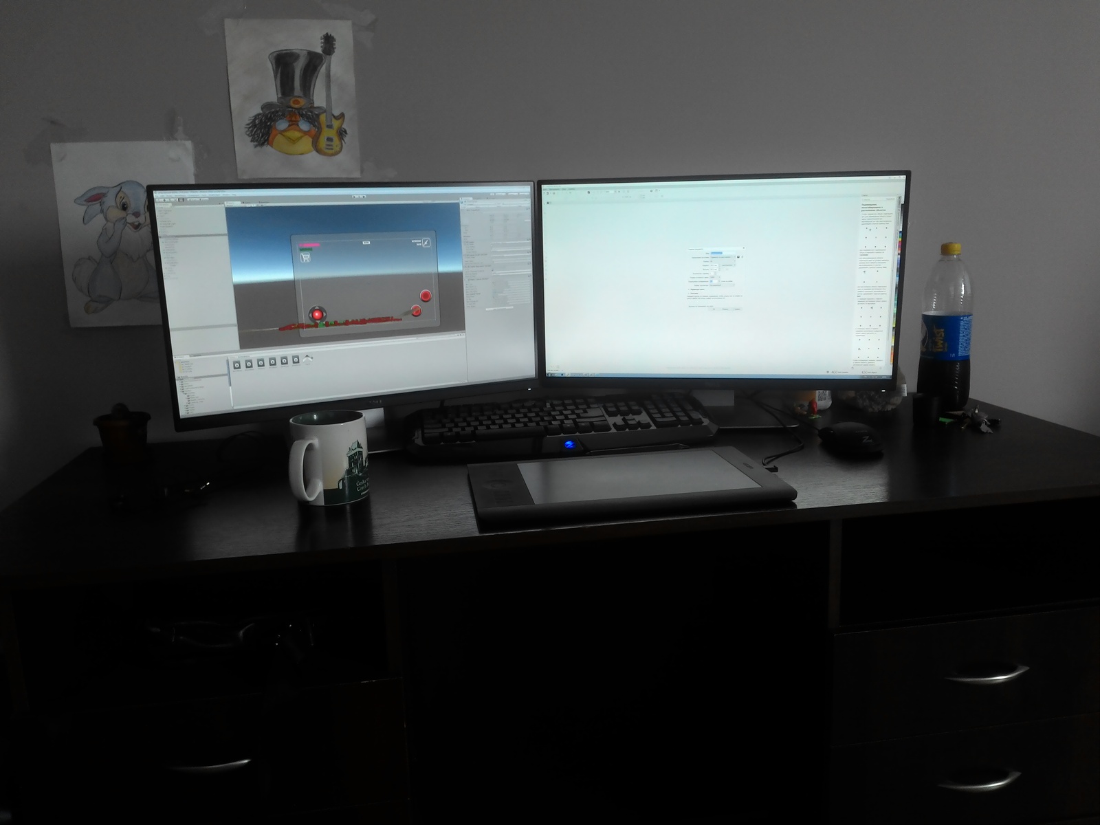 And here I work - My, Work, Workplace, Gamedev