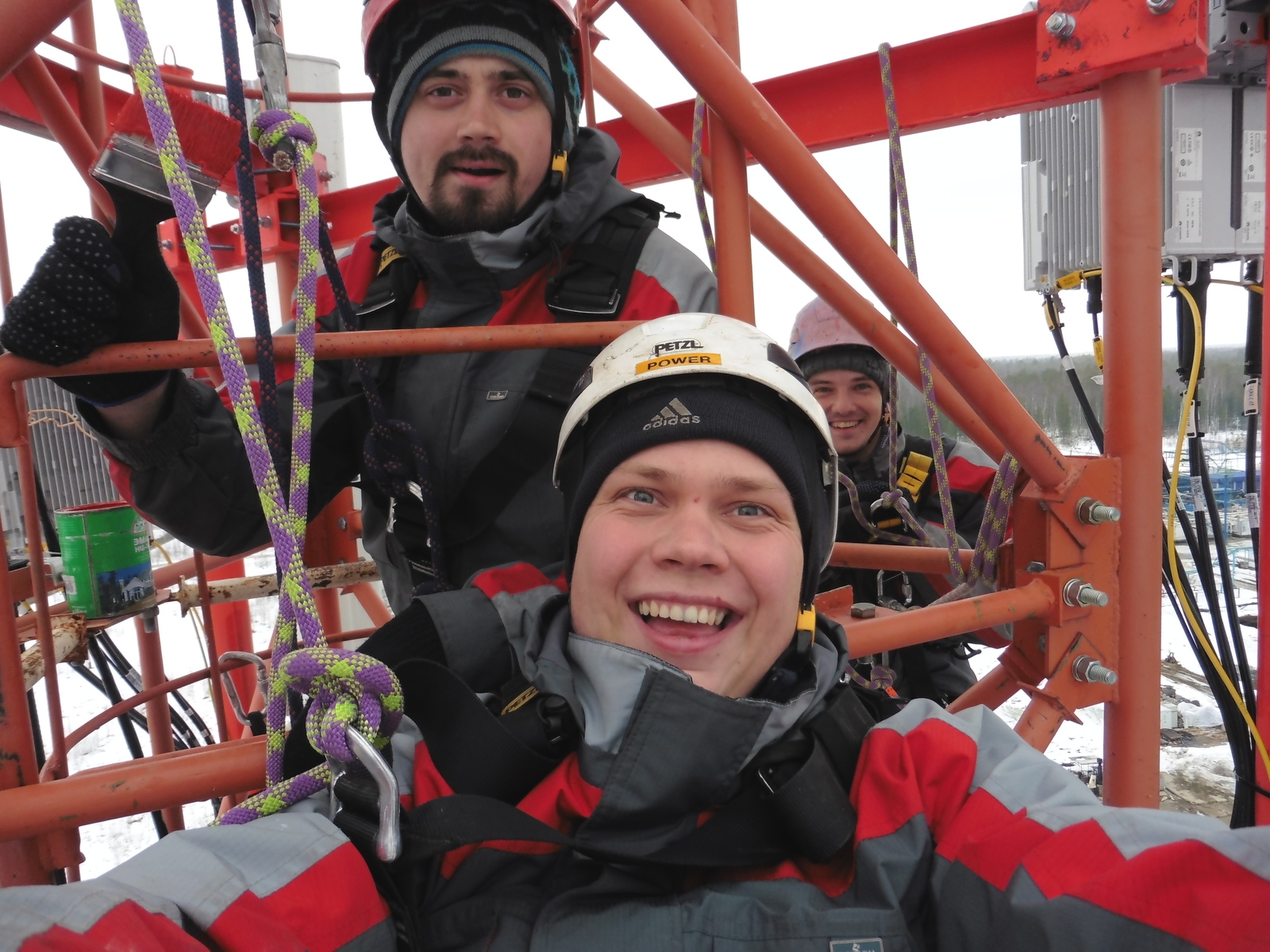 My work place - My, Work, Industrial alpinism, Tower, cellular, Workplace