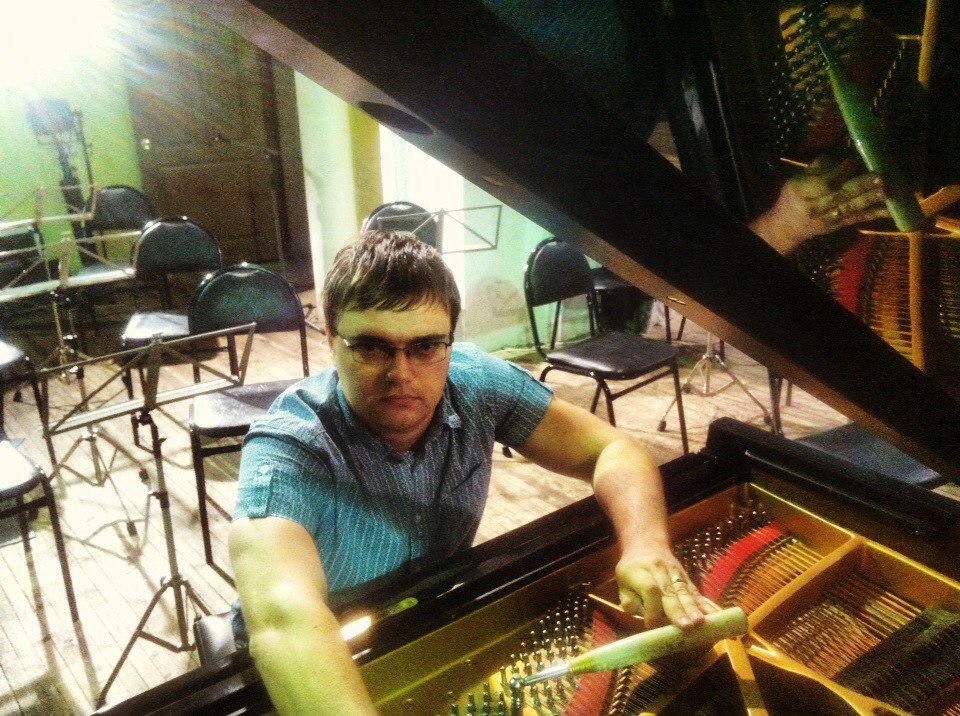 Photo of my work - My, Work, Workplace, Photo, Piano, Piano