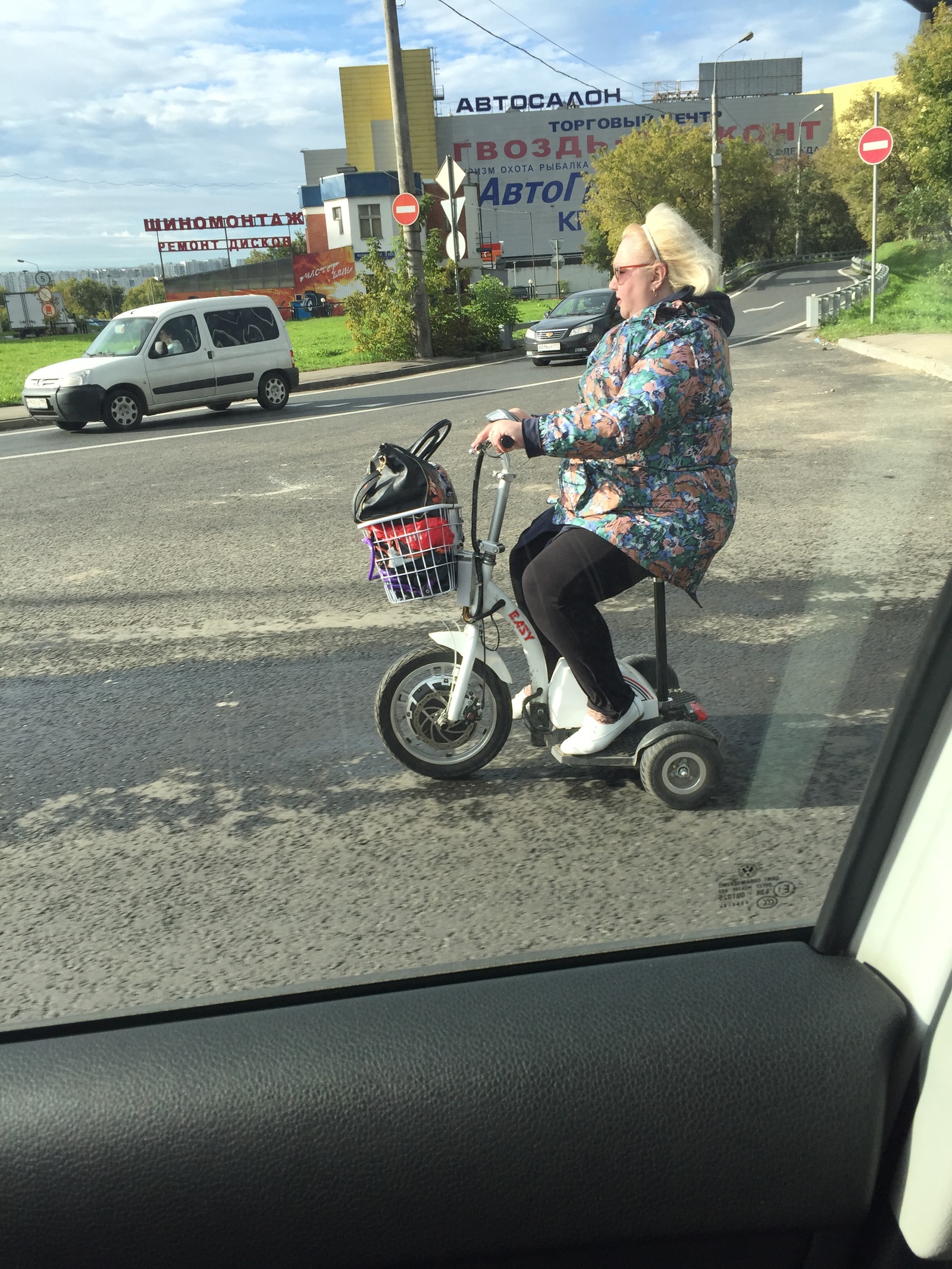 I'm going to work this morning on a drag line ... and then they overtake me! - My, Elderly, Extreme