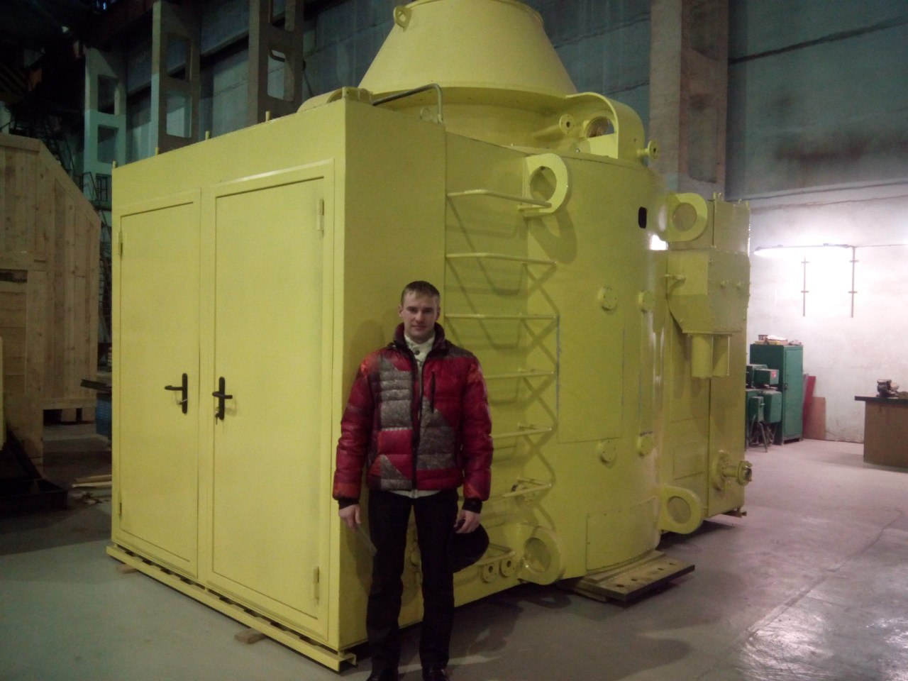 На волне постов. Фото на работе - ротор электродвигателя и сам ...