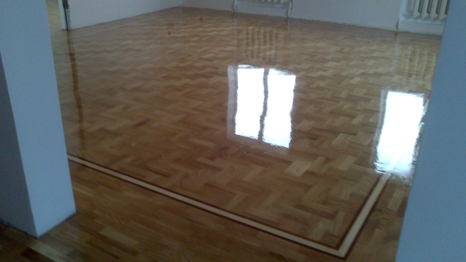 My place of work - My, Workplace, Parquet