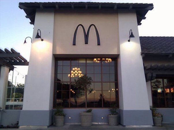 McDonald's surprising with their originality - McDonald's, Architecture, Interesting, Longpost