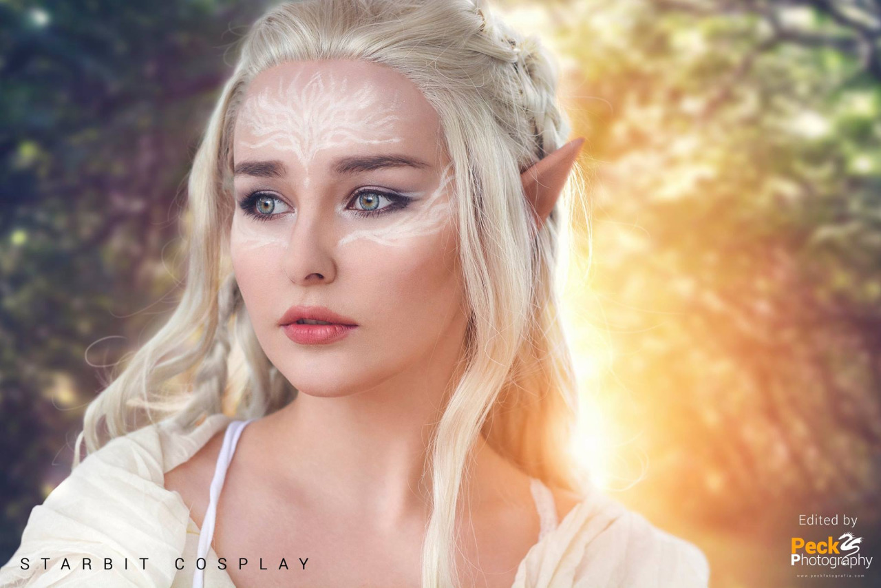 Cosplay by StarBit #2 - Girls, Cosplay, Longpost, Middle earth, Elves, GIF