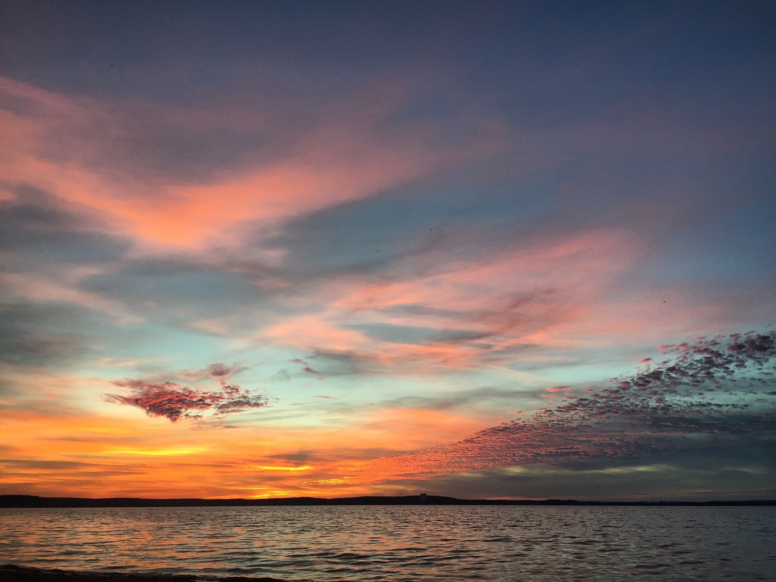 Minsk Sea - My, Lake, Sunset, beauty, Nature