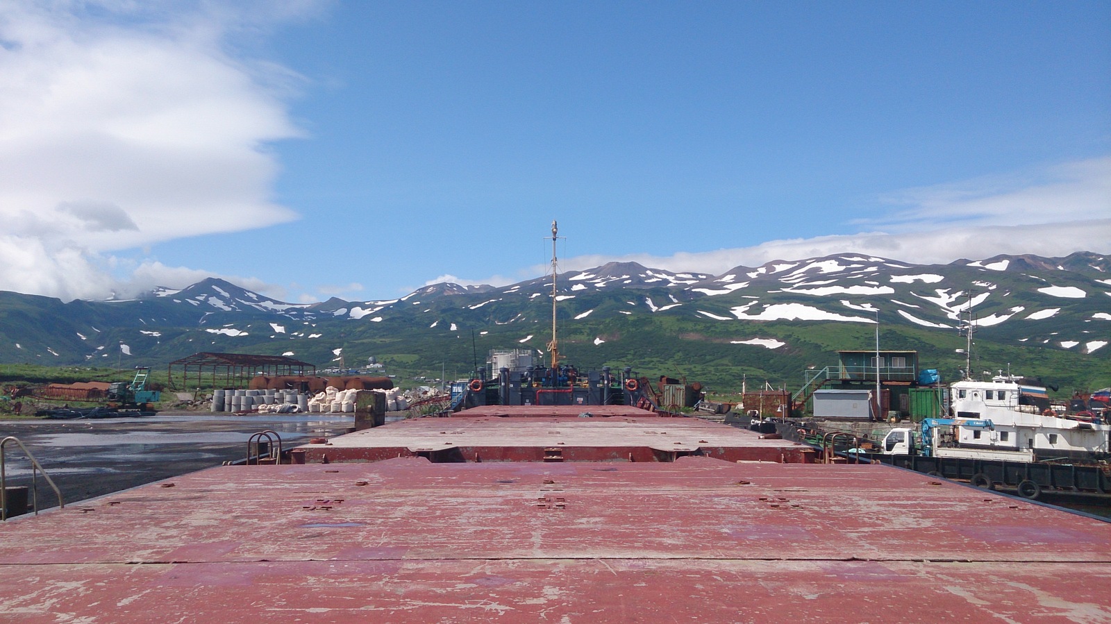 Workplace and some photos - My, Workplace, Sailors, Sea, Severo-Kurilsk, Vessel, Beautiful view