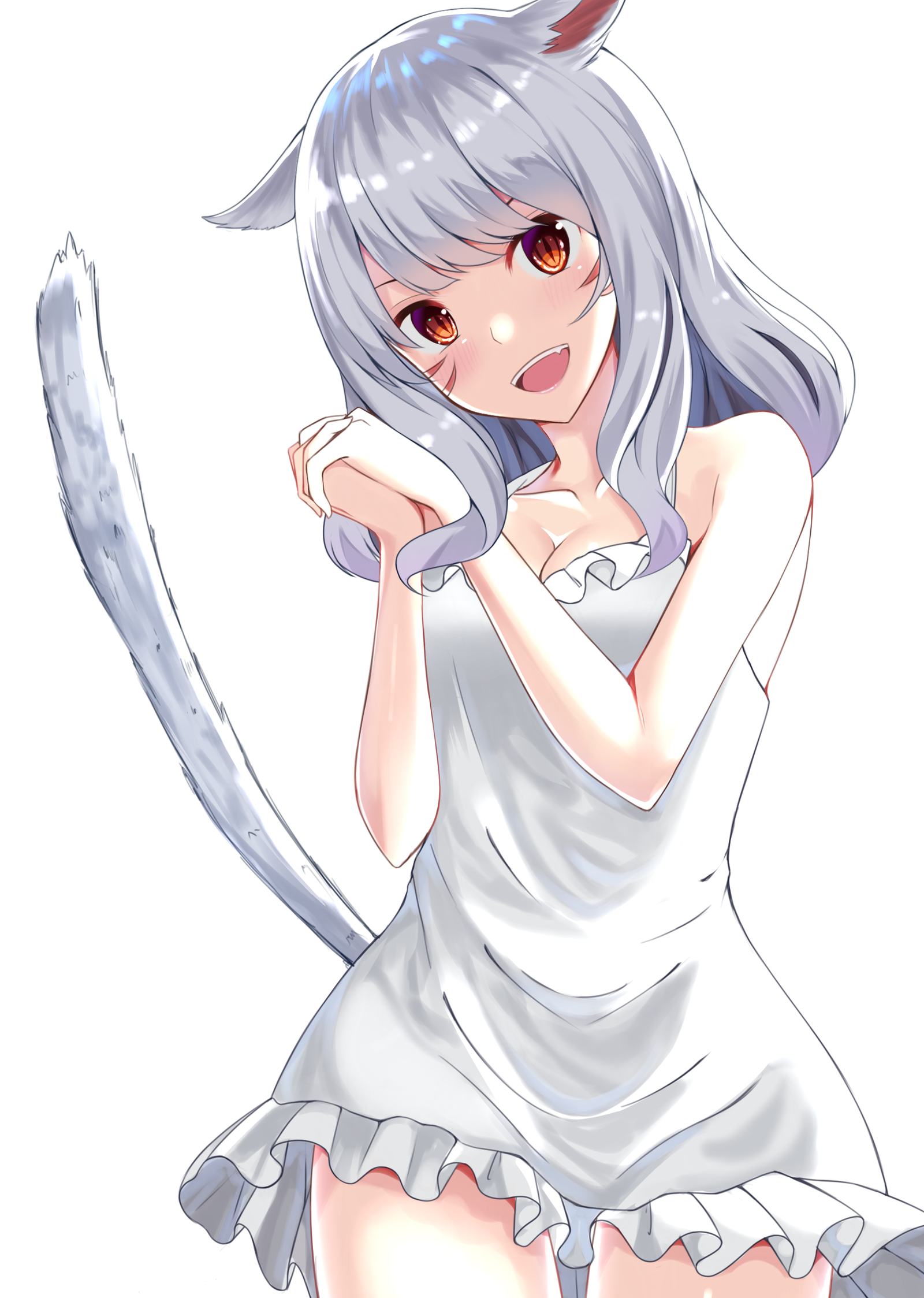 Anime art - Anime Art, Аниме, Final Fantasy, Miqote, Animal Ears, Nеko, Неко