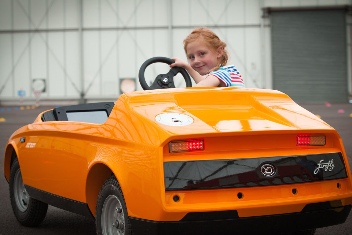 The British have developed a car to train drivers aged 5 to 10 years - Auto, Driving school, Children, Dromru, Video, Longpost