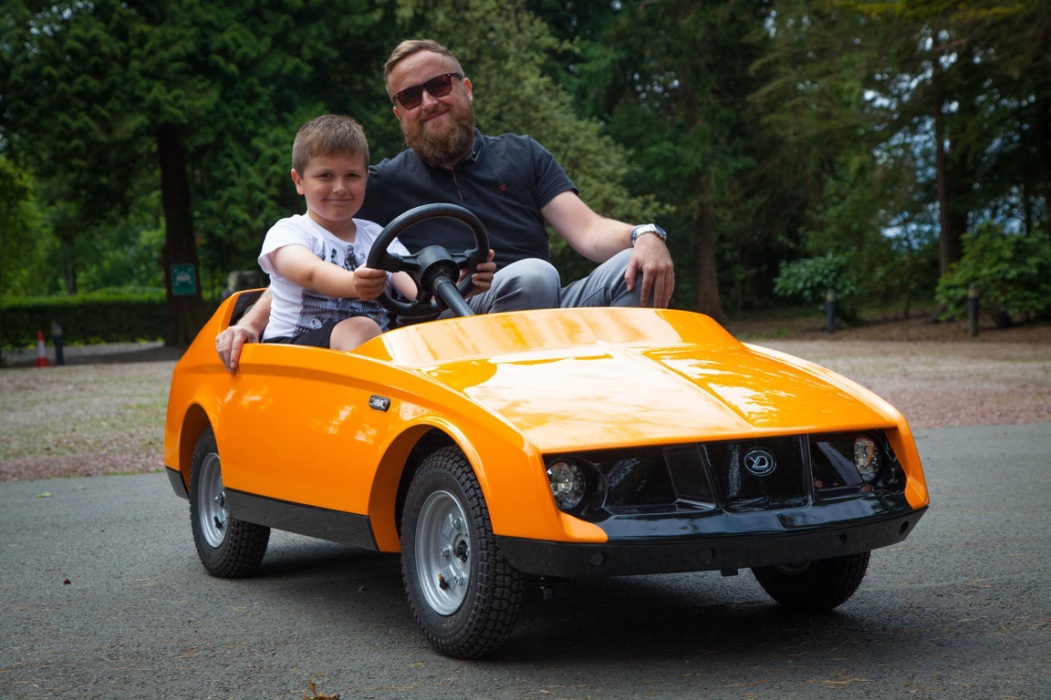 The British have developed a car to train drivers aged 5 to 10 years - Auto, Driving school, Children, Dromru, Video, Longpost