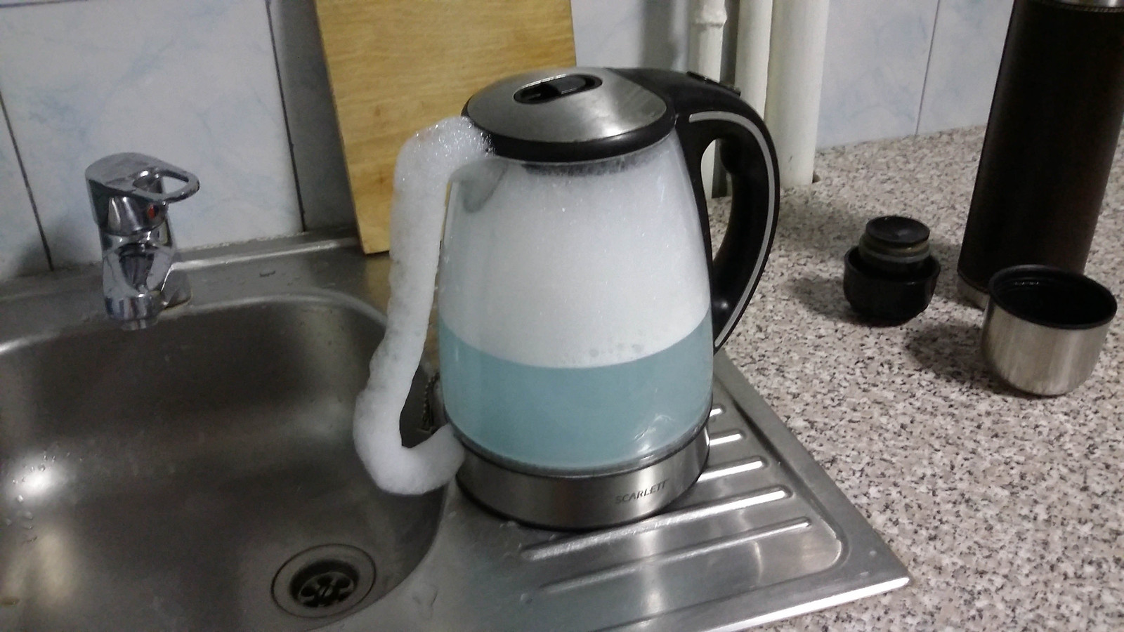 I decided to clean the kettle, that's what happened. - My, Kettle, Joke, Humor, Unusual