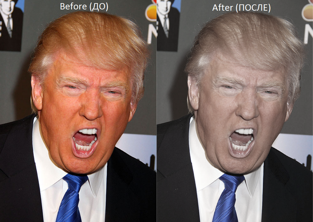 I found the reason why Donald Trump is painted orange - , Trump, Humor, Donald Trump