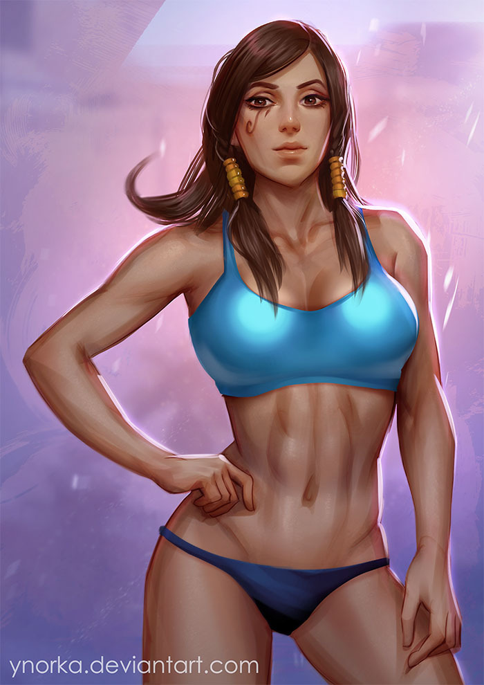 Pharah - Blizzard, Overwatch, Pharah, Art