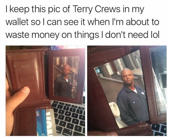 How to save money* - Terry Crews, Serials, Everybody Hates Chris, Money, Wallet, Lopatnik