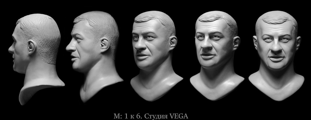 My creativity! Size 4 cm. Polymer clay. Sculpted for the studio. - My, Mikhail Porechenkov, Actors, Actors and actresses, Лепка, Polymer clay, Statuette, Liquidation of companies, Movies