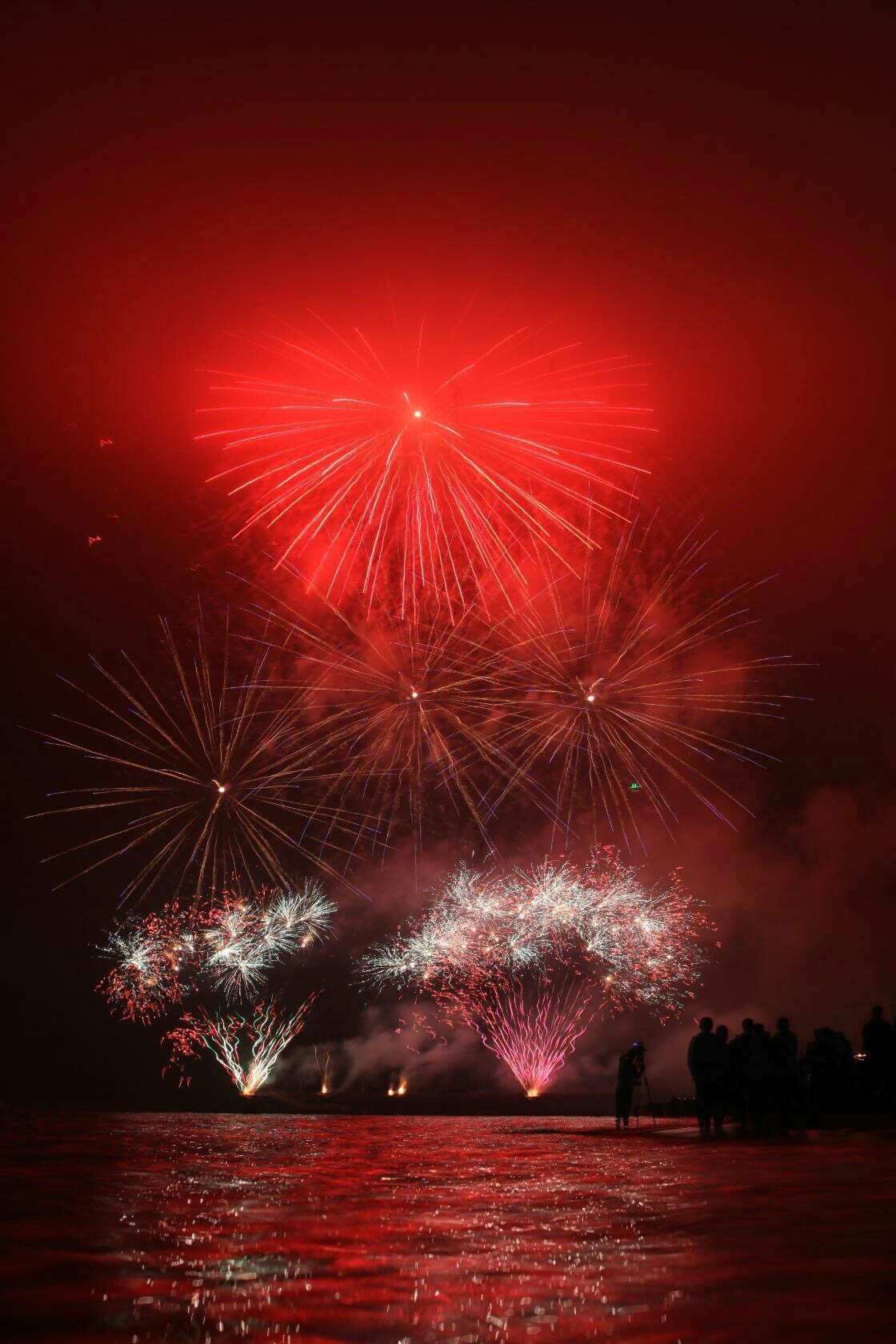 International Fireworks Festival. Czech Republic - France. Zelenogradsk, 10.09.2016 - The festival, , Fireworks, Longpost