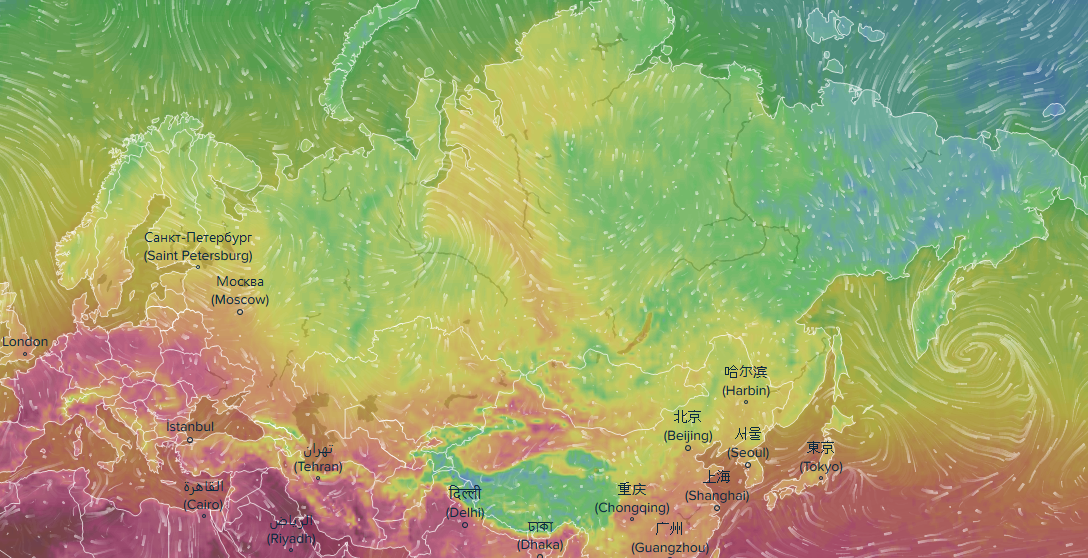 Прогноз погоды на карте - Прогноз, Погода, Карте