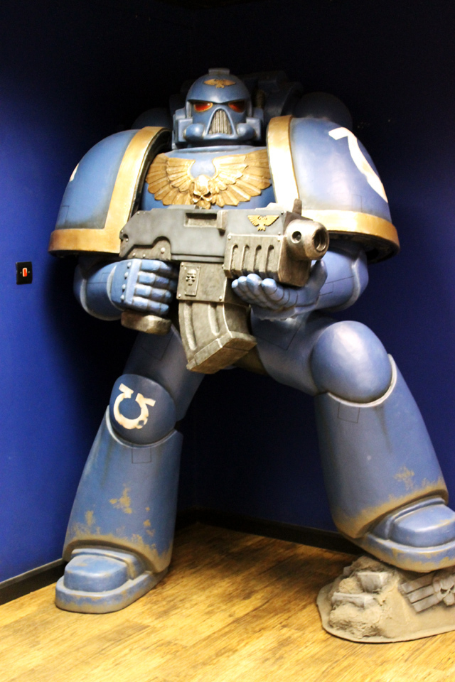 Virtual tour of Warhammer World in Nottingham (Part 1) - Warhammer 40k, Longpost, Excursion, Games Workshop, Warhammer, Photo