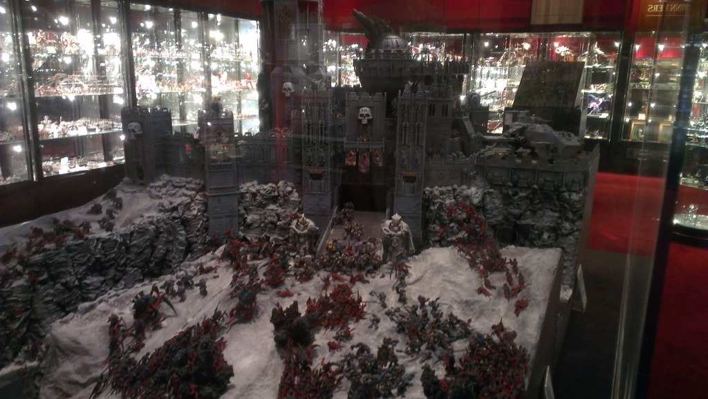 Виртуальная экскурсия по Warhammer World в г. Ноттингем (ч. 2) - Warhammer 40k, Games Workshop, Диорама, Еда, Warhammer, Длиннопост