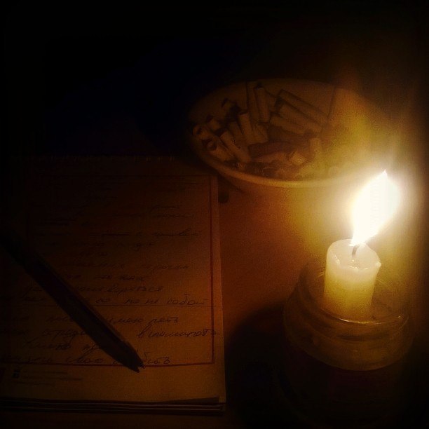 While the candle burns - My, Candle, Evening, Inspiration, Atmosphere