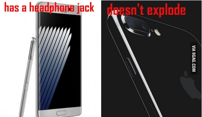 Which side are you on? - 9GAG, Samsung, Apple