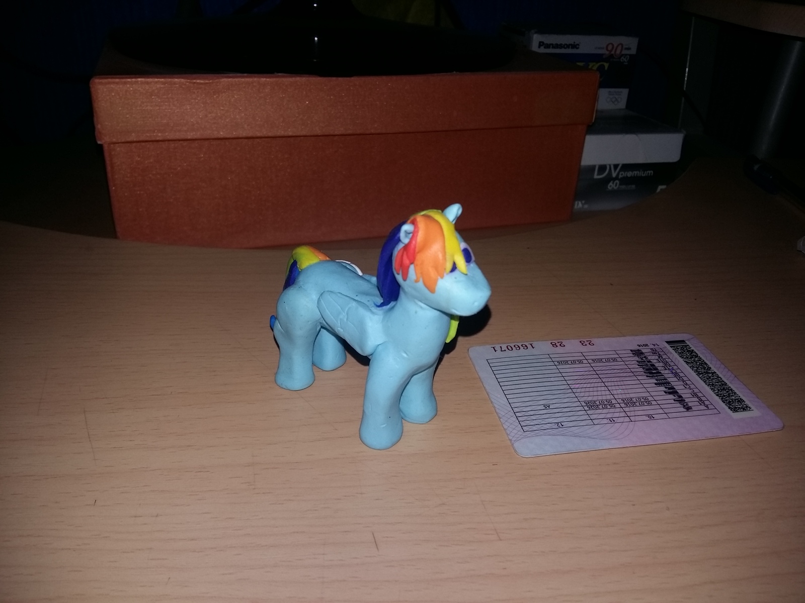 Rainbow Dash figurine - My, Rainbow dash, Figurine, Pony, Plastic, Longpost, My little pony, Figurines