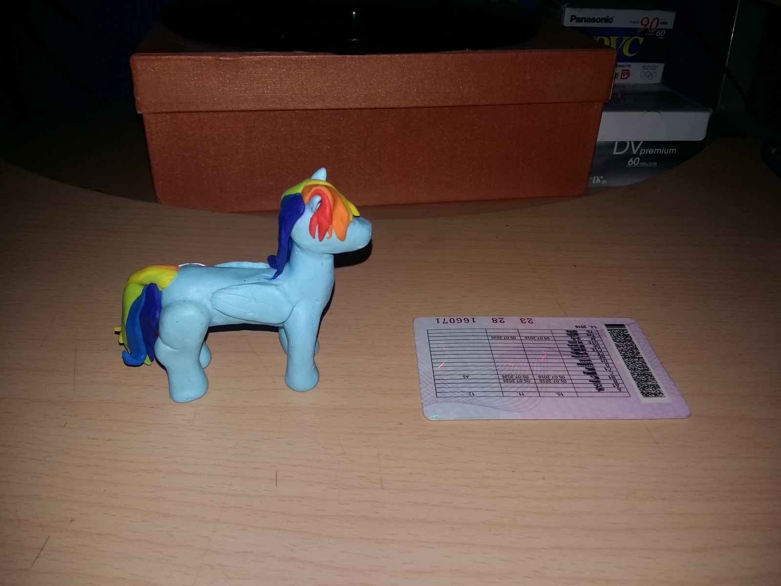 Rainbow Dash figurine - My, Rainbow dash, Figurine, Pony, Plastic, Longpost, My little pony, Figurines