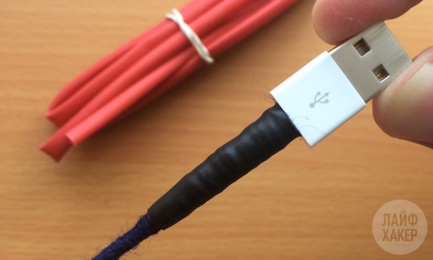 HOW TO MAKE A PERMANENT LIGHTNING CABLE IN HALF AN HOUR - Life hack, crazy hands, Apl, Longpost, Text