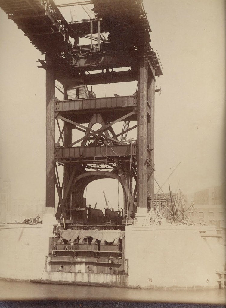 Construction of Tower Bridge in London - World of building, Constructions, Building, Architecture, Tower Bridge, Bridge construction, Engineer, Story, Longpost