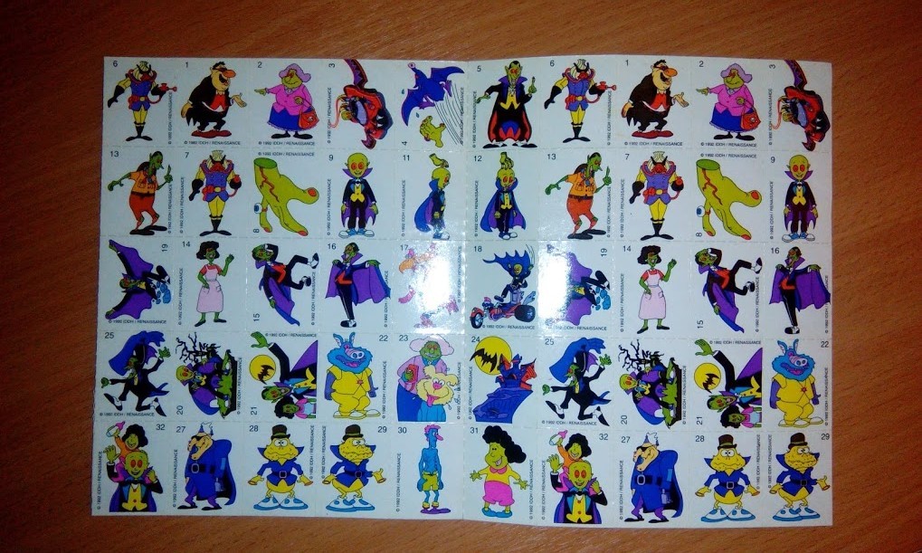 Stickers from the 90s. Well preserved. - My, Nostalgia, Sticker, Cartoons, Oddities