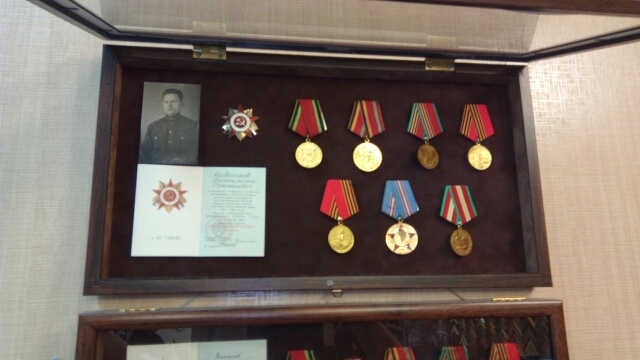 Grandfather Kolya ran into ... - My, Washer, Grandfather, Goal, Medals, Frame, Longpost