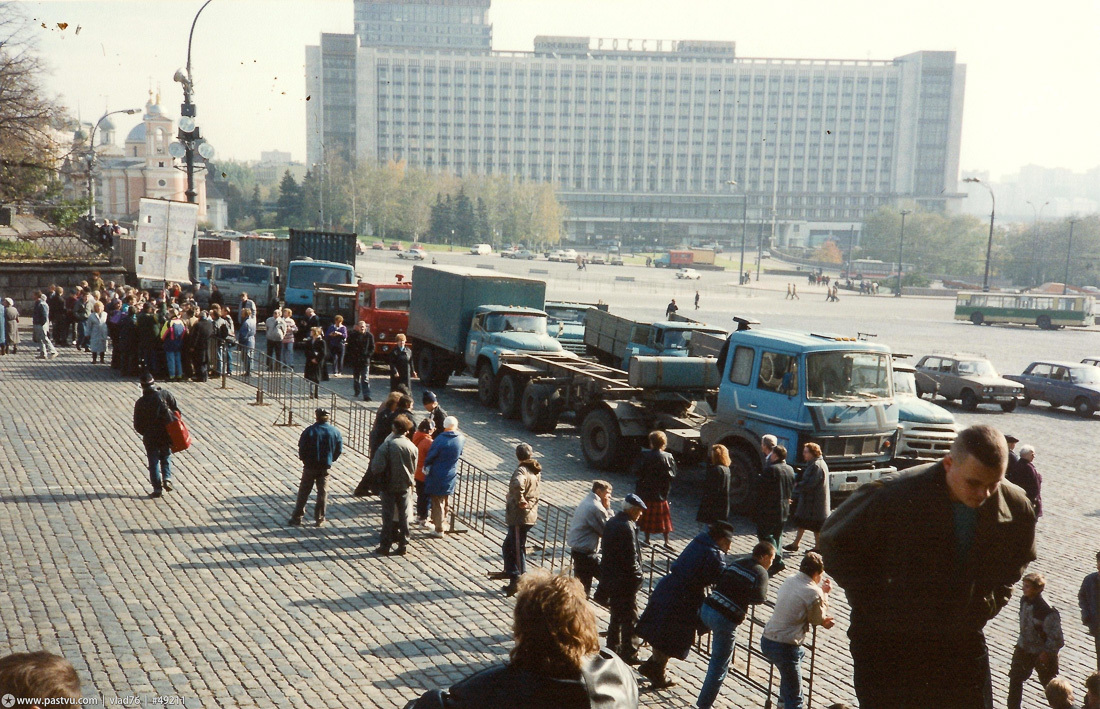 Прогулка по Москве 1993 года (часть 1) - Москва, Историческое фото, Прогулка по Москве 1993, 1993, 90-е, Длиннопост