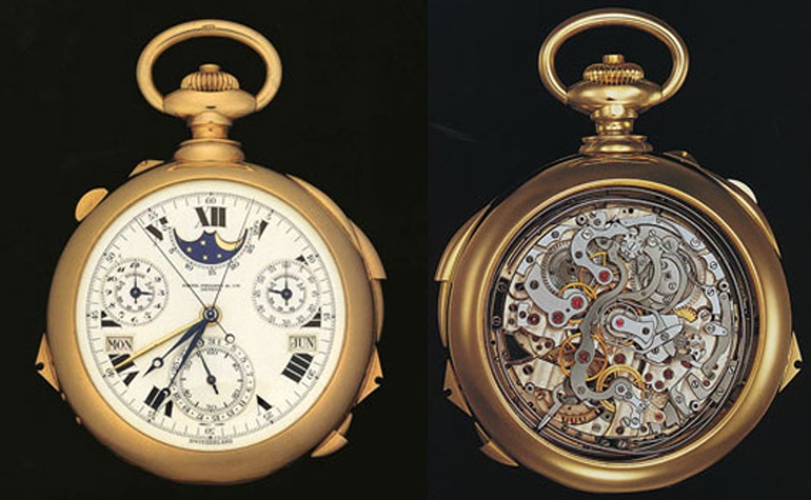 Patek Philippe Henry Graves Supercomplication - Clock, most expensive watch, Antiques