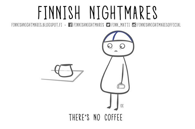 Finnish nightmares, understandable to any introvert. - Finland, Introvert, Comics, Stereotypes, Nightmare, Longpost