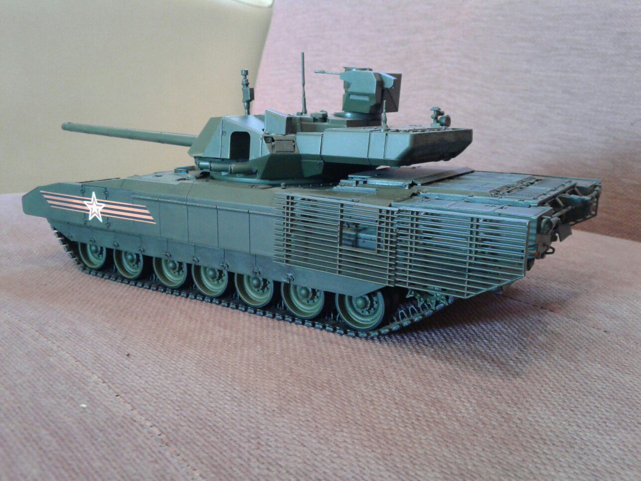 T-14 Armata - My, Armata, Modeling, Longpost