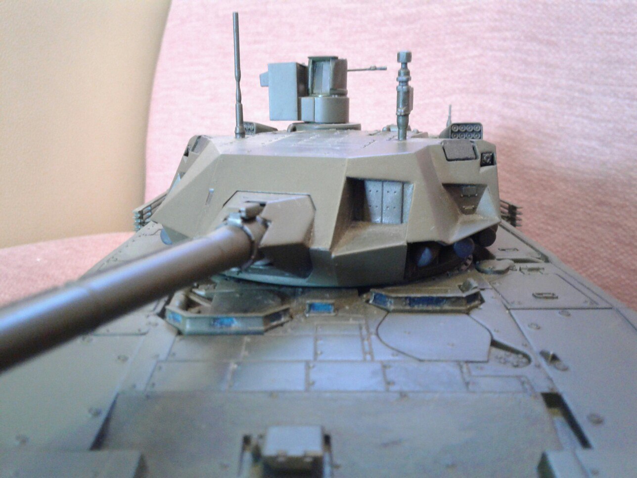 T-14 Armata - My, Armata, Modeling, Longpost