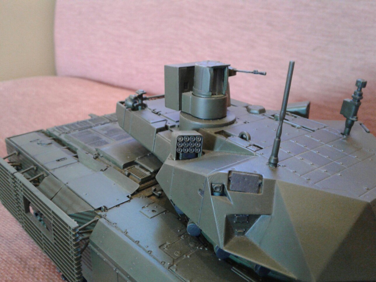 T-14 Armata - My, Armata, Modeling, Longpost