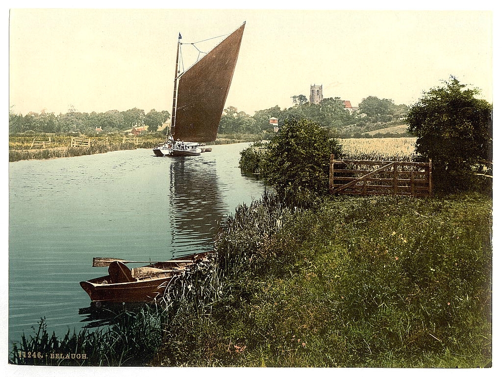 England at the end of the 19th century. Colorized photos. - England, 19th century, World of building, Constructions, Building, Architecture, Colorization, Lock, Longpost