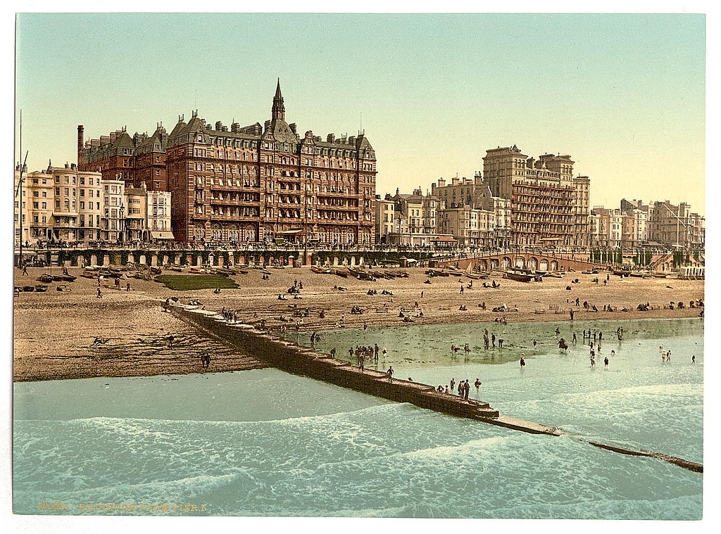 England at the end of the 19th century. Colorized photos. - England, 19th century, World of building, Constructions, Building, Architecture, Colorization, Lock, Longpost