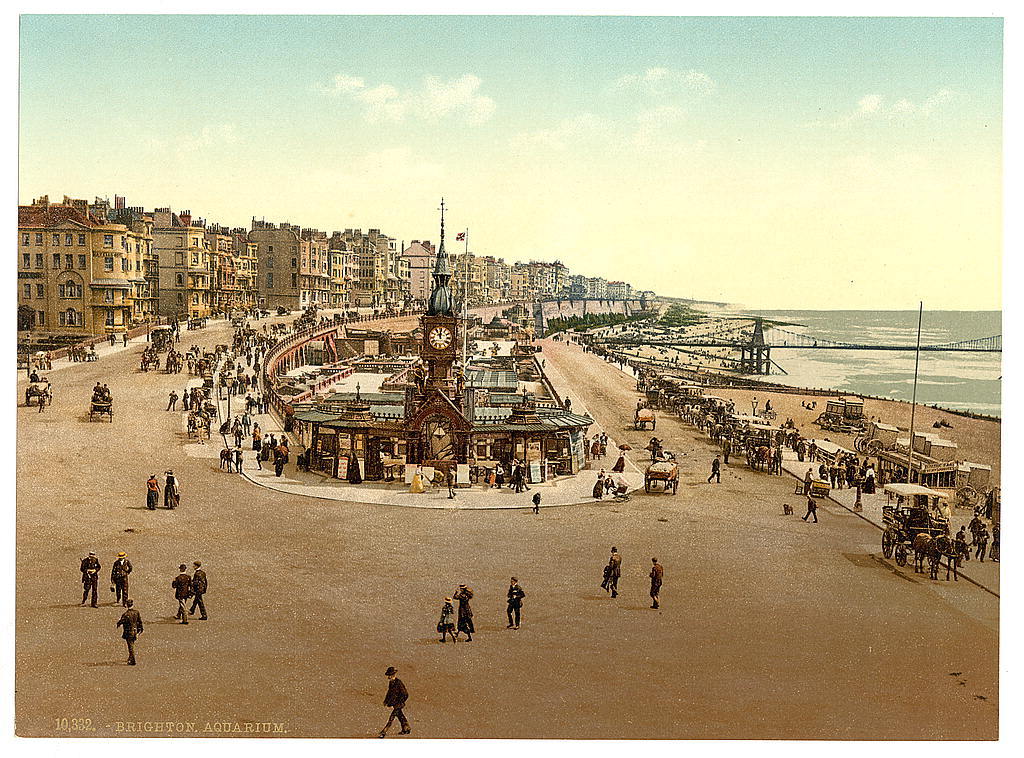 England at the end of the 19th century. Colorized photos. - England, 19th century, World of building, Constructions, Building, Architecture, Colorization, Lock, Longpost