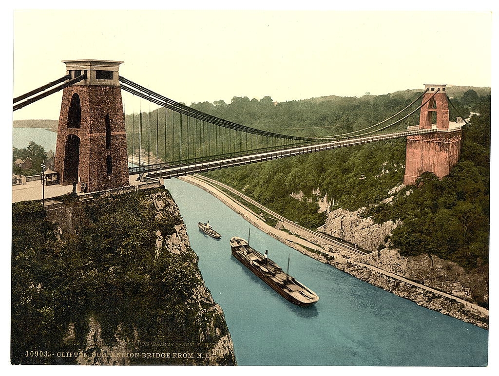 England at the end of the 19th century. Colorized photos. - England, 19th century, World of building, Constructions, Building, Architecture, Colorization, Lock, Longpost